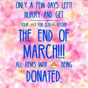 End Of March Sale